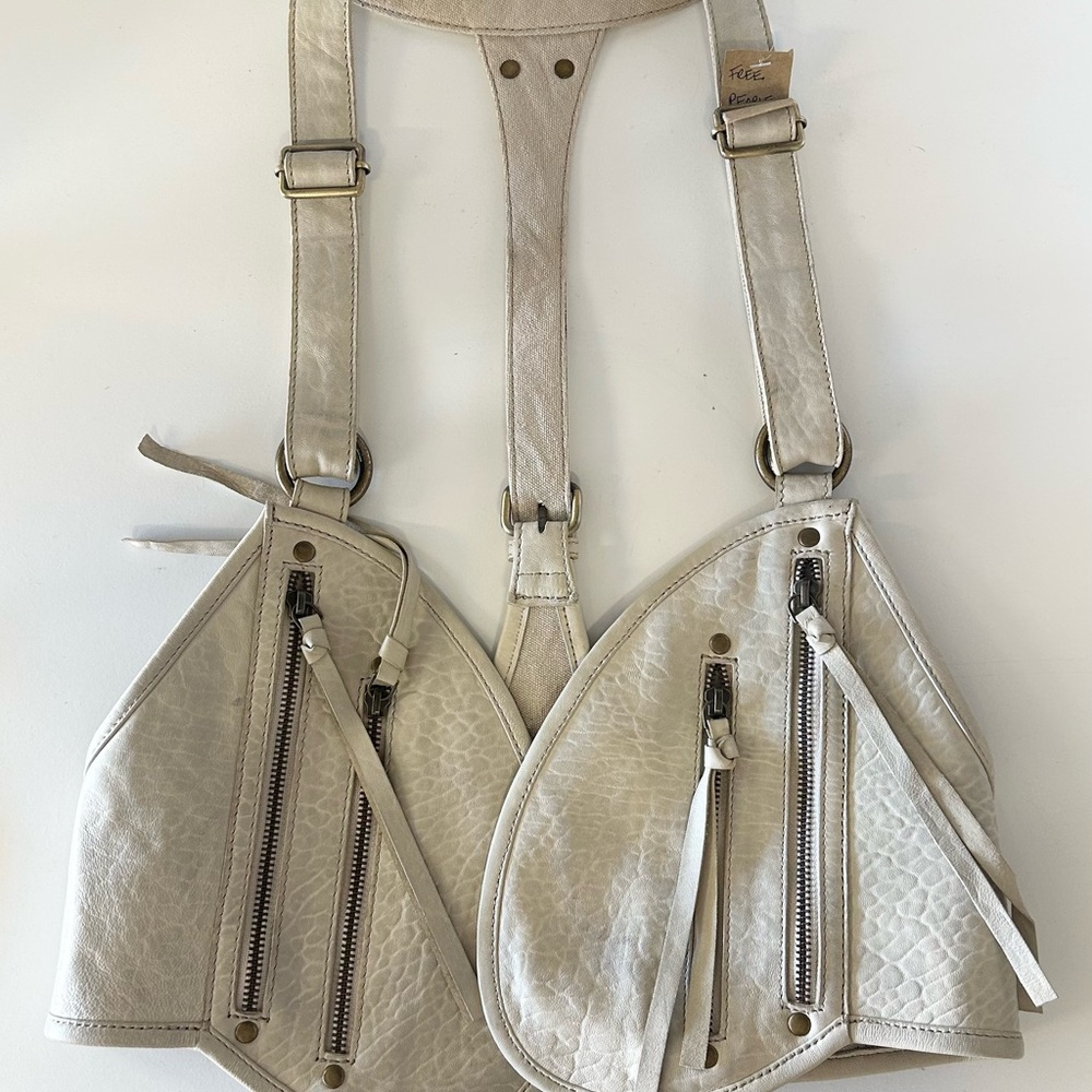 Free People Leather Vest